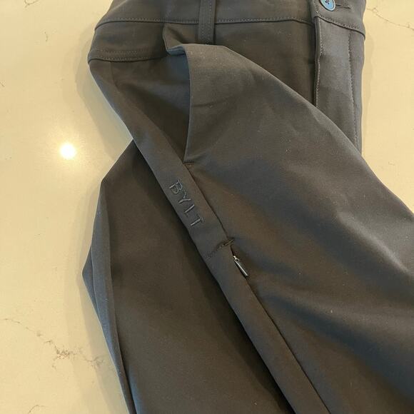 NWT BYLT Basics Everyday Pant 2.0 Slim Fit Black Size 30 - Picture 9 of 12